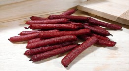 TERIYAKI VENISON HUNTER SAUSAGE (4oz)